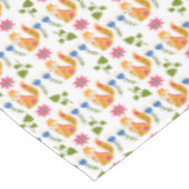 Nappe Motif floral rusé assez en pastel (Angle)
