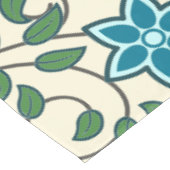 Nappe Motif floral sans couture sur fond beige (Angle)