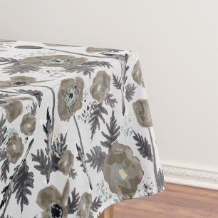 Nappe Motif floral simple d'aquarelle Impression