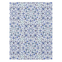 Motif floral turc bleu fait main antique de tuiles