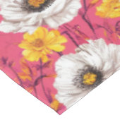 Nappe Motif floral vibrant (Angle)