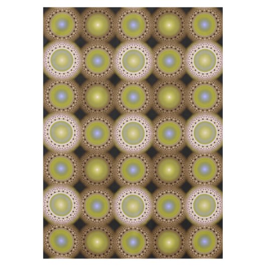 Nappe Motif fractal de Noël (Devant)