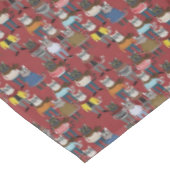 Nappe Motif frais de chat de hippie (Angle)