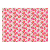 Nappe Motif fraises et fleurs (Devant (Horizontal))