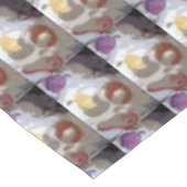 Nappe Motif Fruit Abstrait (Angle)