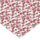 Nappe Motif Fruit cerise (Angle)