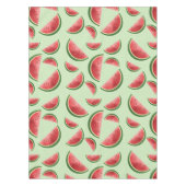 Nappe Motif Fruit De Pastèque Sur Vert (Devant)