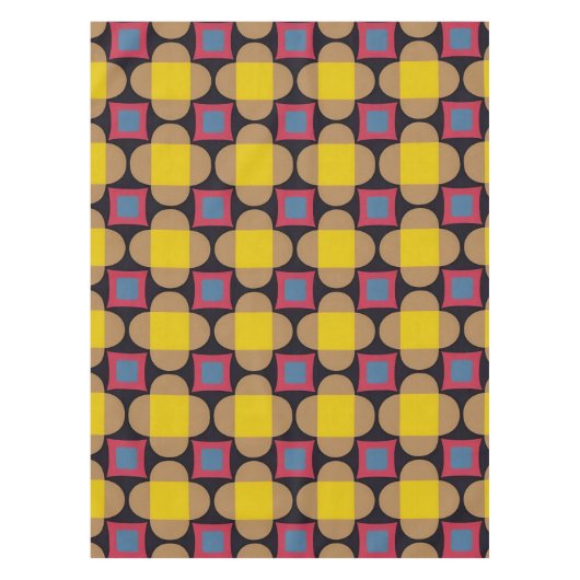 Nappe Motif géométrique abstrait (Devant)