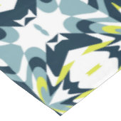 Nappe Motif géométrique Abstrait en marine, Turquoise et (Angle)