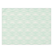 Nappe Motif géométrique Crème de Mint (Devant (Horizontal))