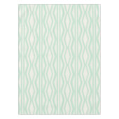 Nappe Motif géométrique Crème de Mint (Devant)