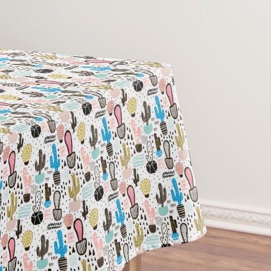Nappe Motif géométrique de cactus moderne (In Situ)