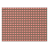 Nappe Motif géométrique de Cravate rouge rouge vert Orie (Devant (Horizontal))