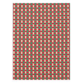 Nappe Motif géométrique de Cravate rouge rouge vert Orie (Devant)