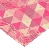 Nappe Motif géométrique de fleur (Angle)