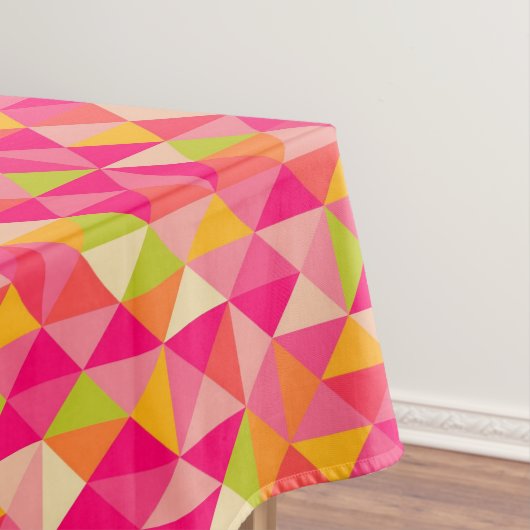 Nappe Motif géométrique de triangles (In Situ)