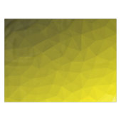 Nappe Motif géométrique dégradé foncé jaune (Devant (Horizontal))