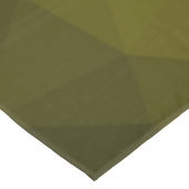 Nappe Motif géométrique dégradé foncé jaune (Angle)