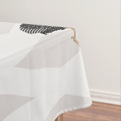 Nappe Motif géométrique des oiseaux de la pintade (In Situ)