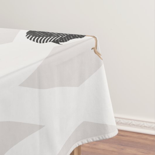 Nappe Motif géométrique des oiseaux de la pintade (In Situ)