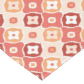 Nappe Motif géométrique d'ikat d'or (Angle)