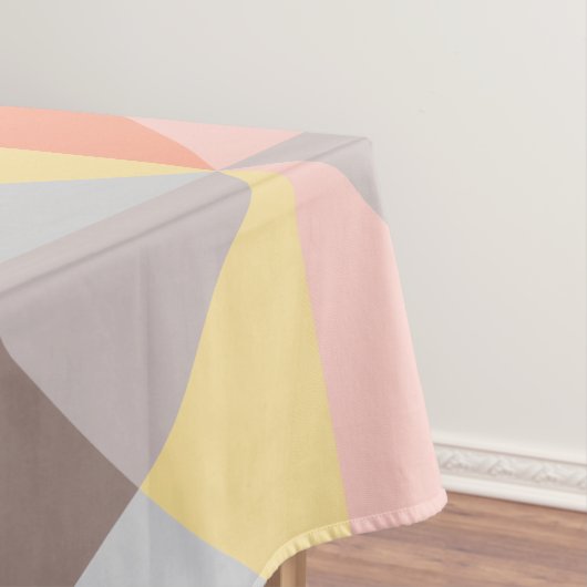 Nappe Motif géométrique élégant dans les tons d'automne (In Situ)