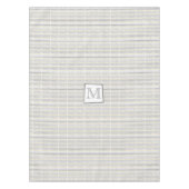 Nappe Motif géométrique Gris Abstrait (Devant)