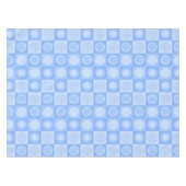 Nappe Motif géométrique MCM rétro Bébé bleu (Devant (Horizontal))