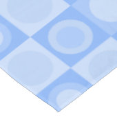 Nappe Motif géométrique MCM rétro Bébé bleu (Angle)