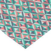 Nappe Motif géométrique moderne de la moitié du siècle (Angle)