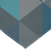Nappe Motif géométrique moderne et élégant Blue Ombre (Angle)