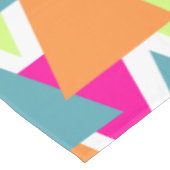 Nappe motif géométrique néon des années 80 (Angle)