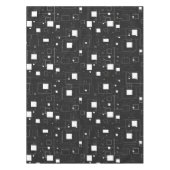 Nappe Motif géométrique noir et blanc (Devant)