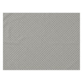 Nappe Motif géométrique noir et blanc (Devant (Horizontal))