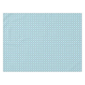 Nappe Motif géométrique rétro bleu et gris Rectangle (Devant (Horizontal))