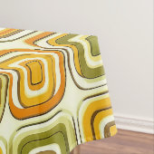 Nappe Motif géométrique rétro les années 70 dans les ton (In Situ)