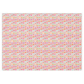 Nappe Motif géométrique rose orange (Devant (Horizontal))