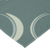 Nappe Motif géométrique vert moderne (Angle)