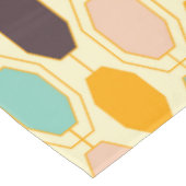 Nappe Motif géométrique vibrant avec des rangées de s oc (Angle)