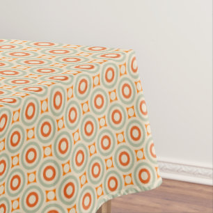 Nappe Motif géométrique vintage de cercle