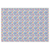 Nappe Motif géométrique violet et rose (Devant (Horizontal))