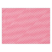 Nappe Motif Gingham Rouge et Blanc Classique Rustique (Devant (Horizontal))