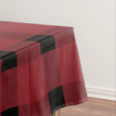 Nappe Motif Gingham Rouge Noir (In Situ)