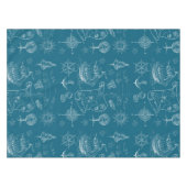 Nappe Motif graphique nautique de modèle (Devant (Horizontal))