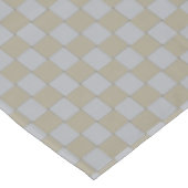 Nappe Motif graphique tissé discret d'or et d'argent (Angle)