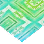 Nappe Motif Graphique Vert (Angle)