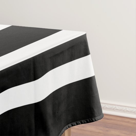 Nappe Motif Gras Noir Et Blanc (In Situ)
