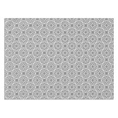 Nappe Motif gris blanc géométrique (Devant (Horizontal))