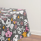 Nappe motif gris de kawaii (In Situ)