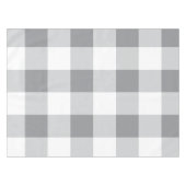 Nappe Motif gris et blanc En vichy (Devant (Horizontal))